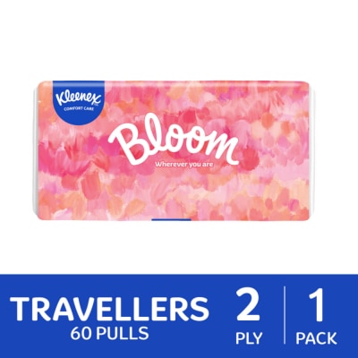 KLEENEX - Travellers Tissue 2ply 60 Pulls
