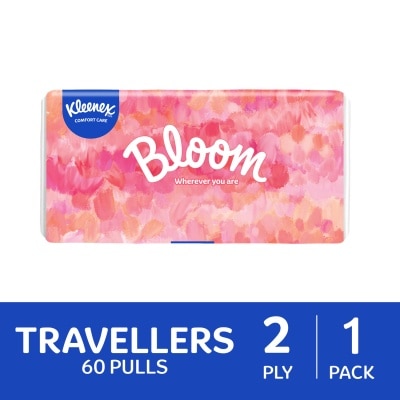KLEENEX Travellers Tissue 2ply 60 Pulls