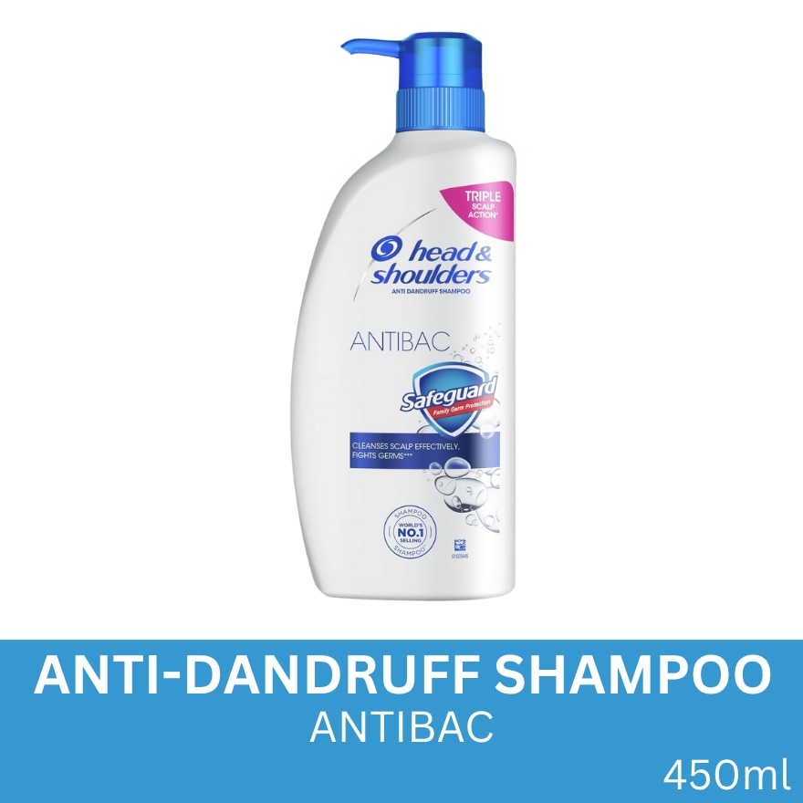 Shampoo Antibacterial 450ml