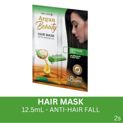 ARGAN BEAUTY Beauty Hair Mask with Argan Oil Anti- Hairfall plus Vitamin B7 & Aloe Vera