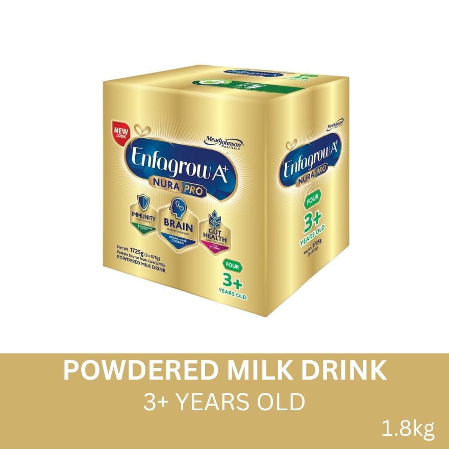 A+ Four NuraPro Powdered Milk Drink for 3+ Years Old 1.8kg