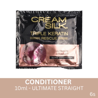 CREAMSILK Triple Keratin Rescue Ultimate Straight Conditioner 10mlx6s