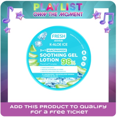 FRESH - FRESH K Aloe Ice 3 in 1 Niacinamide Soothing Gel Lotion 300ml