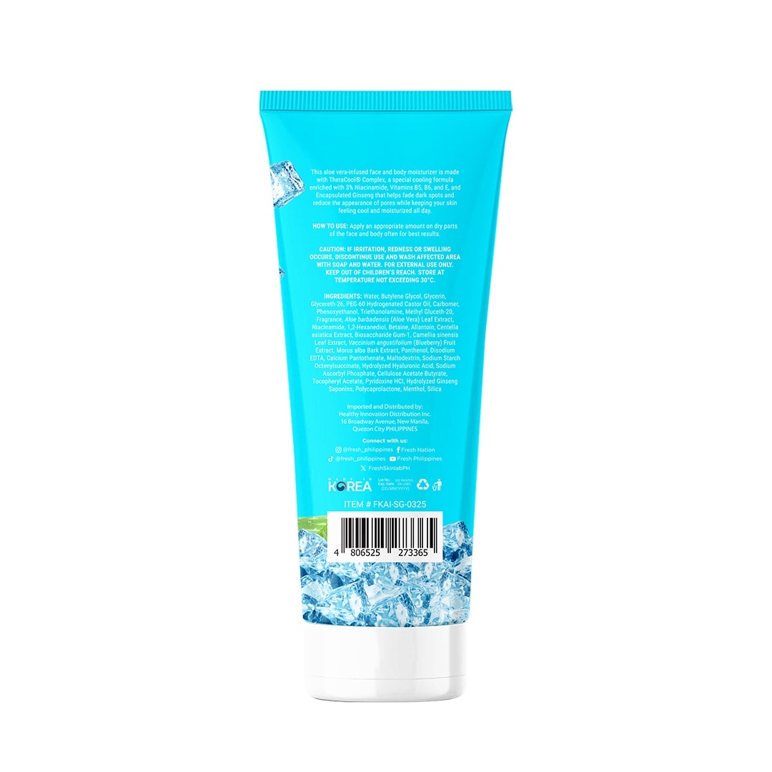 Jeju Aloe Ice 98% Aloe Vera Soothing Gel 230ml
