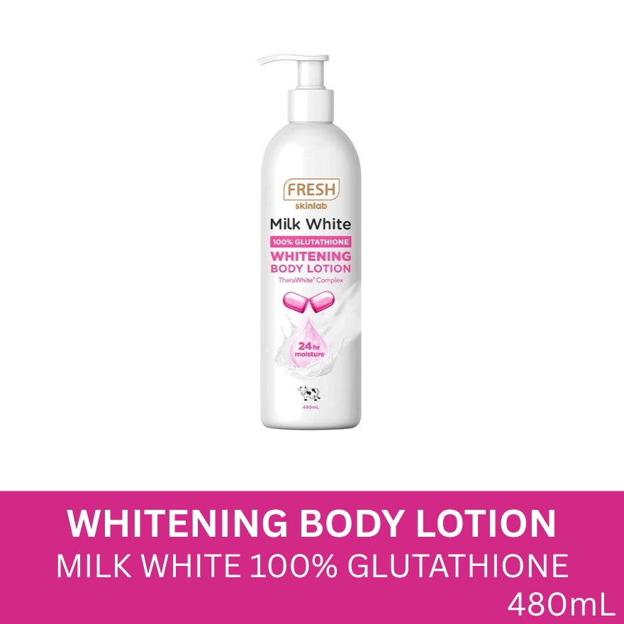Milk White Glutathione Body Lotion 480ml
