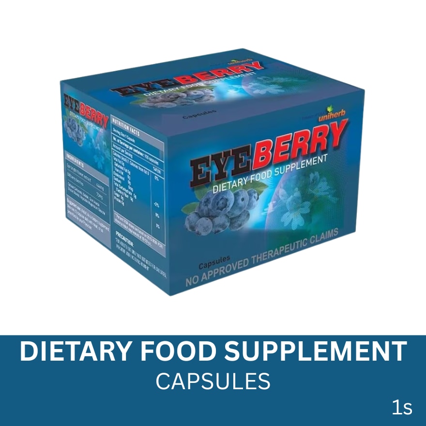 EYEBERRY Dietary Food Supplement Sold Per Piece