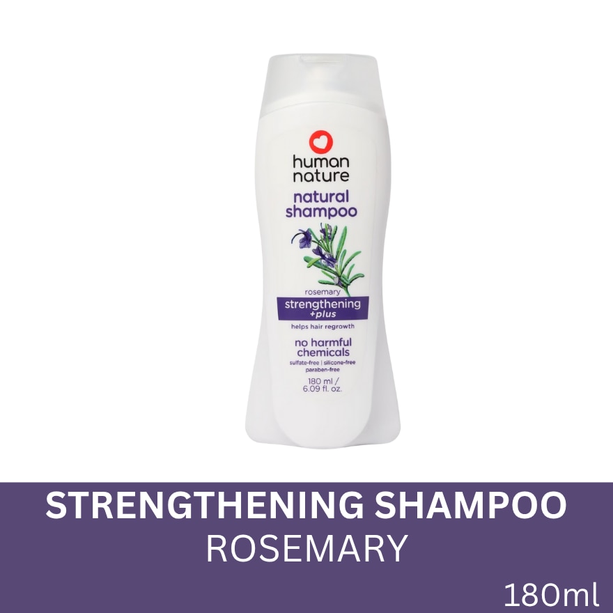 New Strengthening Plus Shampoo Rosemary 180ml