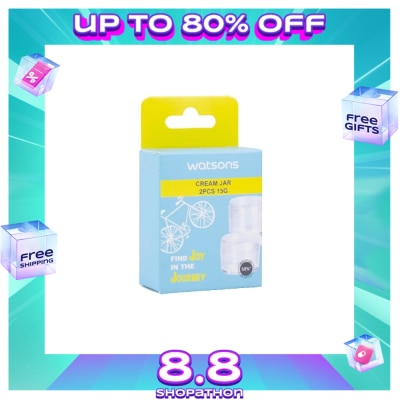 WATSONS Cream Jar 15g X 2 Pcs