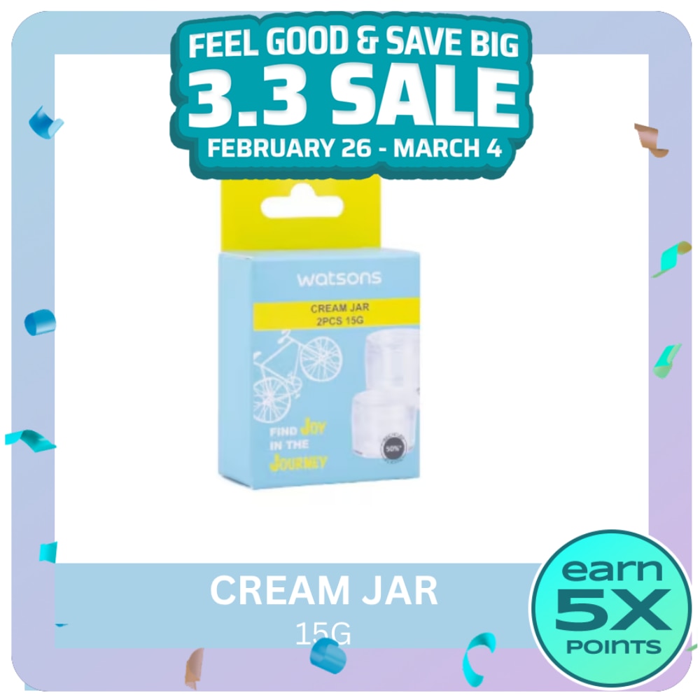 Cream Jar 15g X 2 Pcs