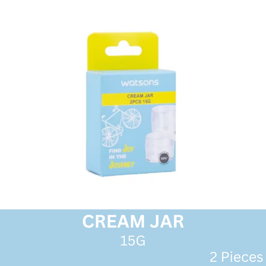 Cream Jar 15g X 2 Pcs