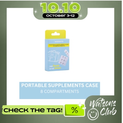 WATSONS Pill Box 8 Cmpartments image