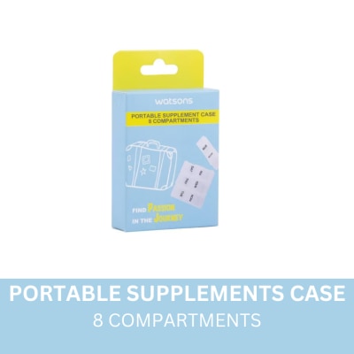 WATSONS Pill Box 8 Cmpartments