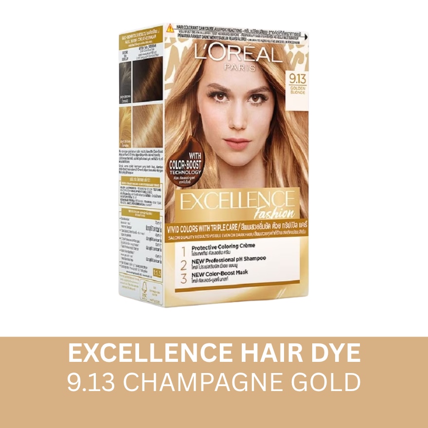 LOREAL Excellence Fashion - 9.13 Champagne Gold