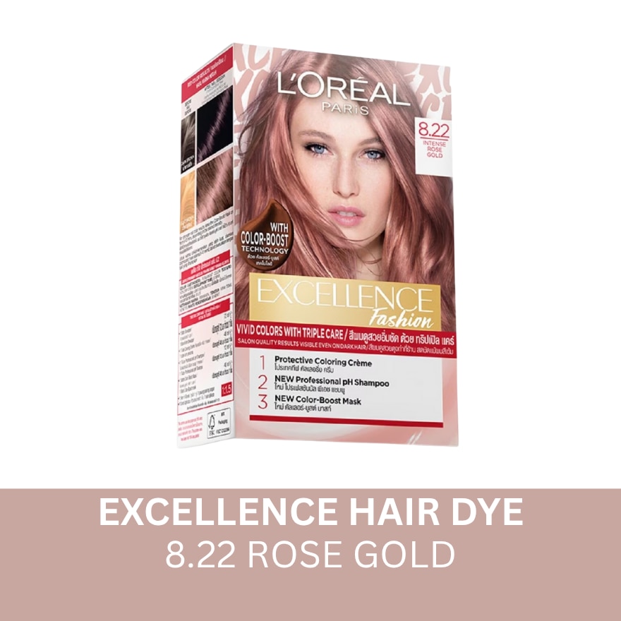 LOREAL Excellence Fashion - 8.22 Rose Gold