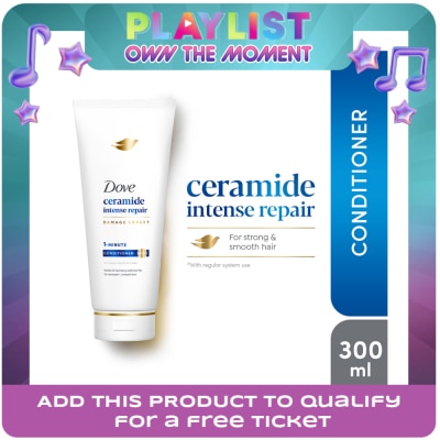 DOVE - DOVE Ceramide Intense Repair 1 Minute Conditioner 300mL