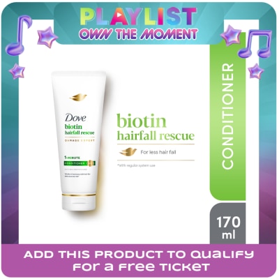 DOVE - DOVE Biotin Hairfall Rescue 1 Minute Conditioner 150mL