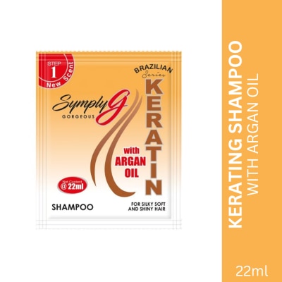 SYMPLY G Keratin Shampoo With Argan Oil 22ml