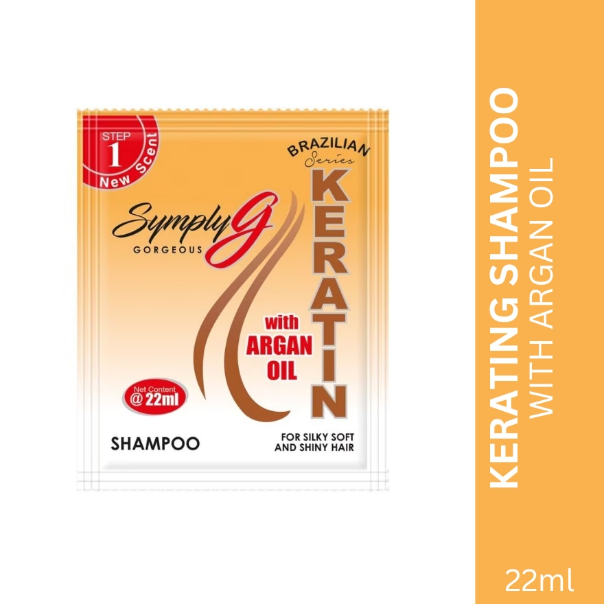 Keratin Shampoo With Argan Oil 22ml