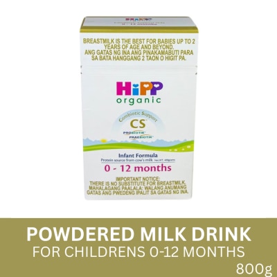 HIPP, Combiotic Support CS Infant Formula 800g 0-12 months | Watsons ...