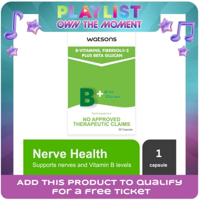 WATSONS GENERICS - WATSONS GENERICS B Complex Plus Capsule 500mg x 1 Capsule Expiry: August 11, 2026)