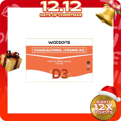 WATSONS GENERICS WATSONS GENERICS Vitamin D3 Sold Per Piece