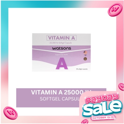 WATSONS GENERICS WATSONS GENERICS Vitamin A Sold Per Piece image