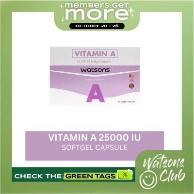 WATSONS GENERICS WATSONS GENERICS Vitamin A Sold Per Piece image