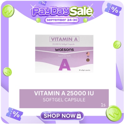 WATSONS GENERICS WATSONS GENERICS Vitamin A Sold Per Piece image