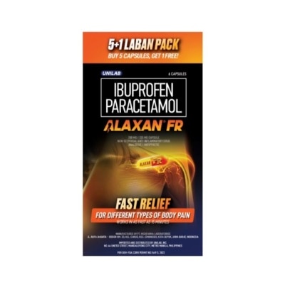 ALAXAN Ibuprofen + Paracetamol