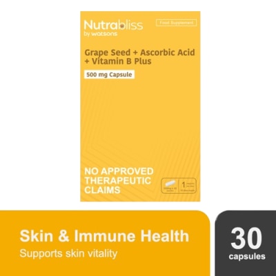 NUTRABLISS WS - "Nutrabliss WS Ascorbic Acid 500mg Sold Per Piece (Expiry: August 11  2026)"