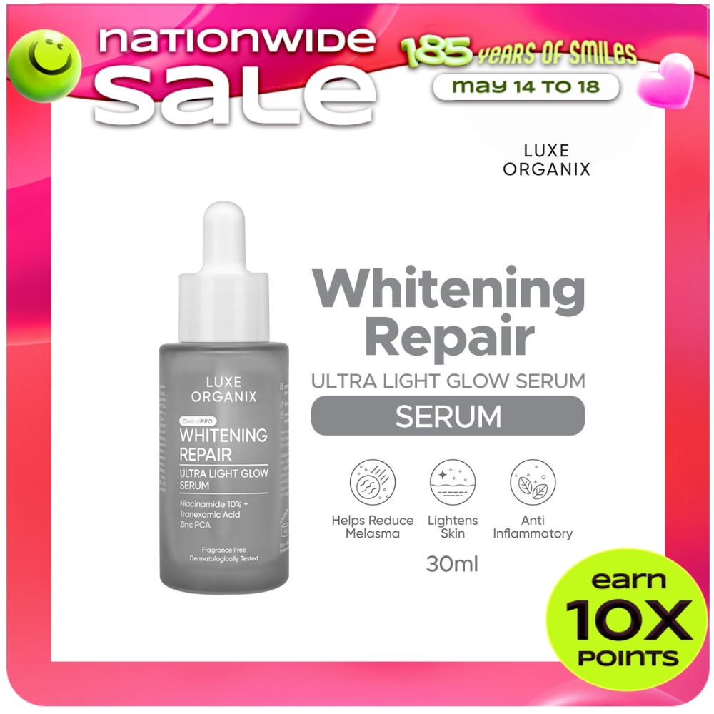 Luxe Organix Whitening Repair Niacinamide 10% Serum 30ml
