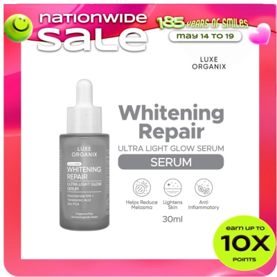 LUXE ORGANIX - Luxe Organix Whitening Repair Niacinamide 10% Serum 30ml