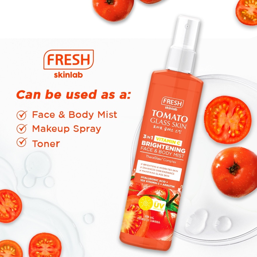 Fresh Skinlab Tomato Glass Skin Face & Body 150ml