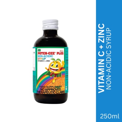 POTENCEE POTENCEE Plus Non Acidic Vitamin C + Zinc Syrup 250ML