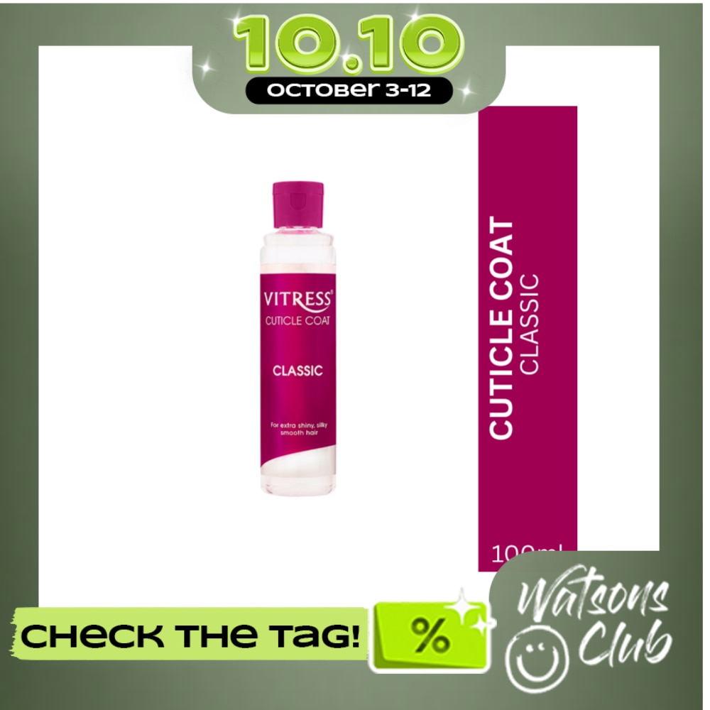 VITRESS, Vitress Cuticle Coat Classic 100mL | Watsons Philippines