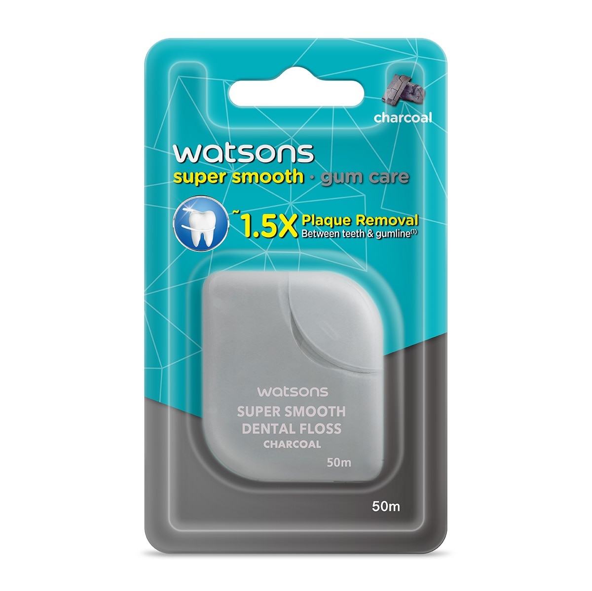 Love my Smile Dental Floss Charcoal 50M