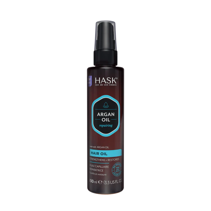 HASK Argan Oil Repairing Hair Oil Pump 100ml