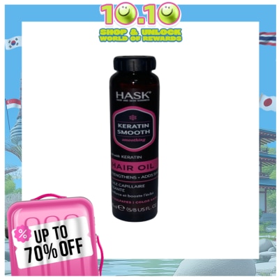 HASK HASK Keratin Smooth Shine Hair Oil 18ml