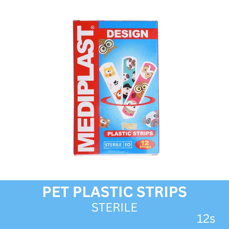 Pet Plastic Strips (Sterile) 12 Strips