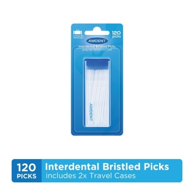 DENTEK Interdental Bristled picks 120 count