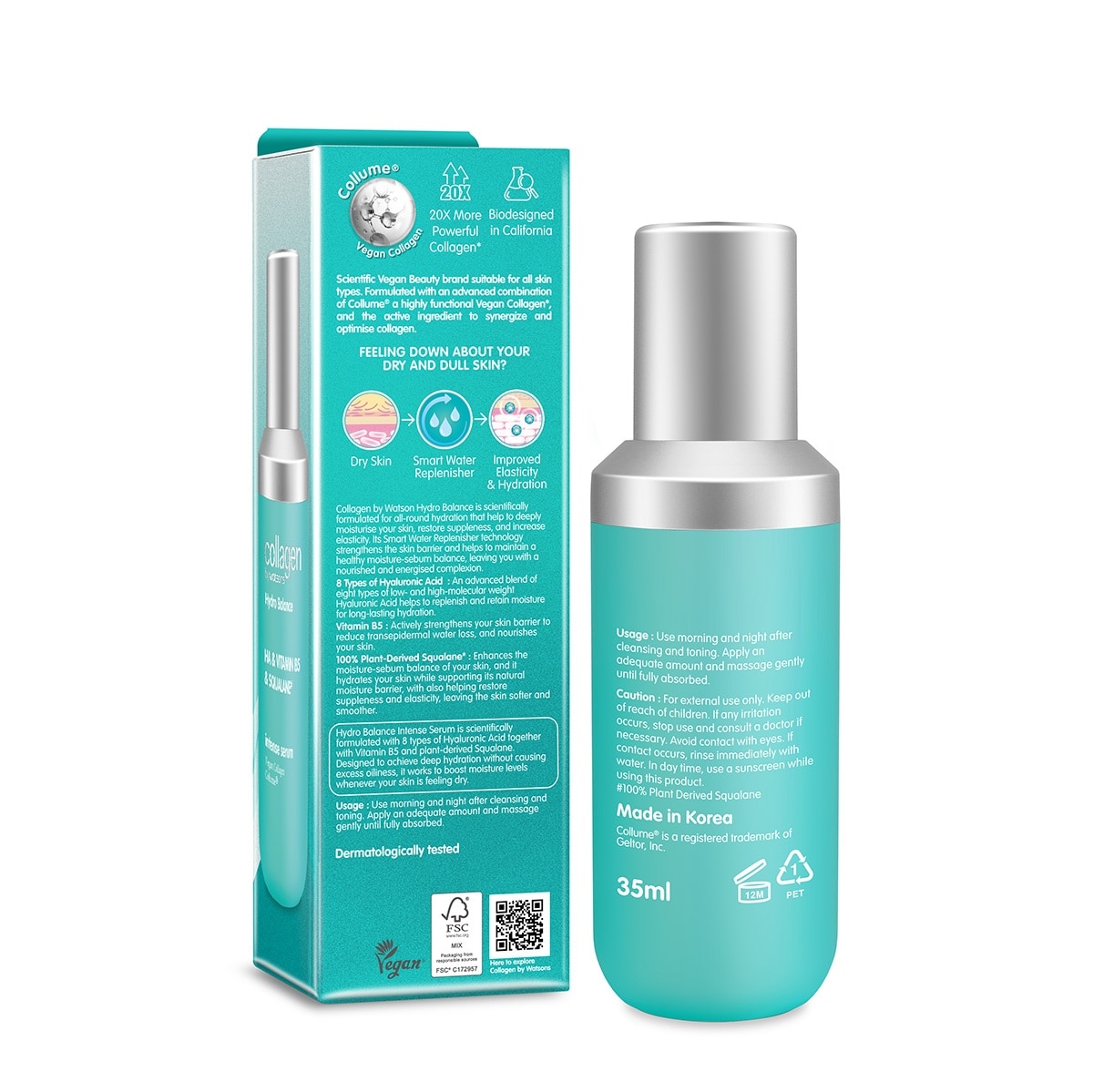 Collagen Hydro Balance Intense Serum 35ml