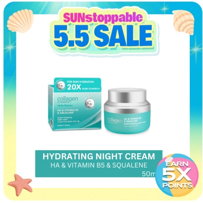 COLLAGEN WS - Collagen Hydro Balance Night Cream 50ml