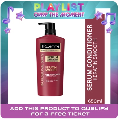 TRESEMME - Keratin Smooth KERA10 Serum Conditioner 650ml