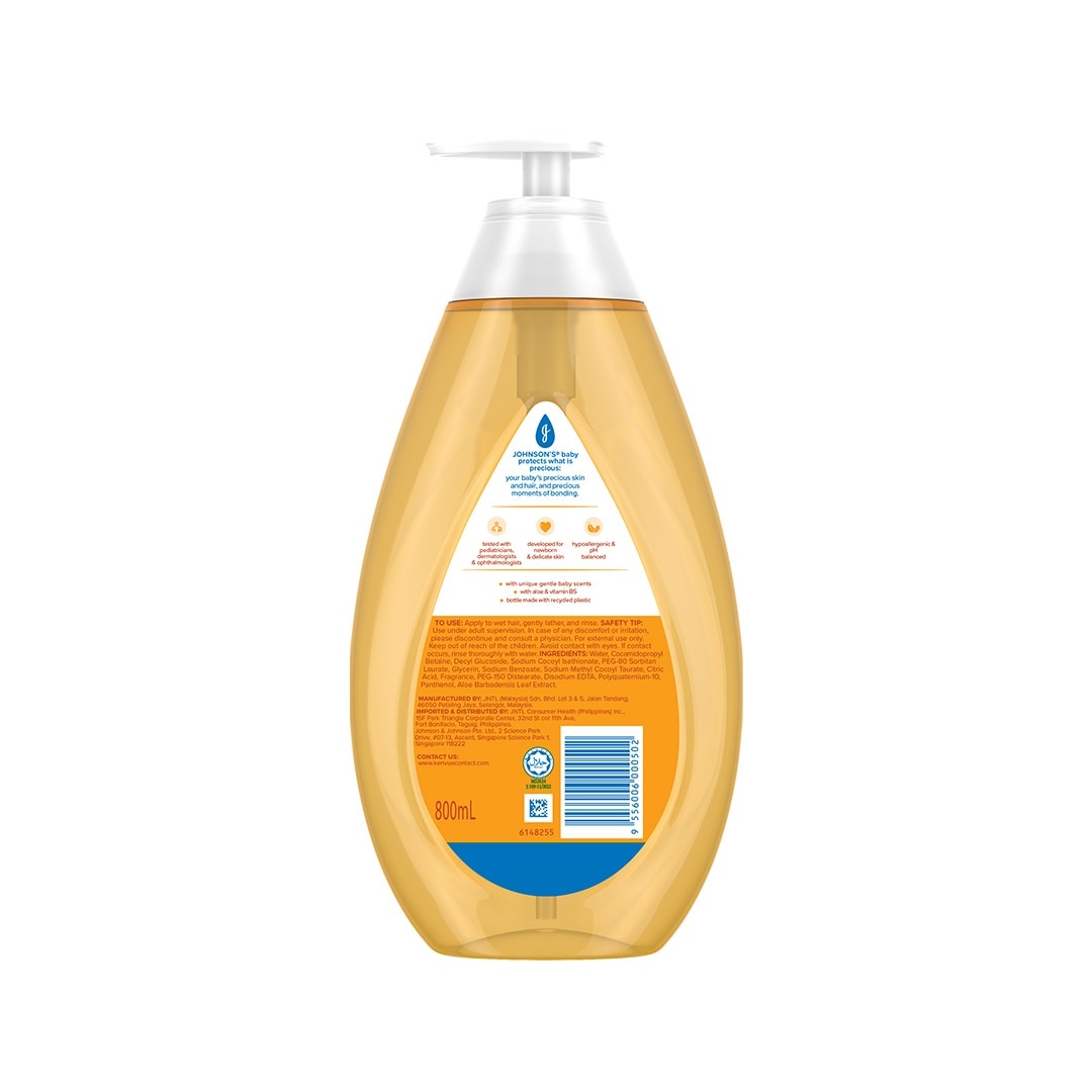 Johnson's Baby Shampoo 800ml - Baby Essentials, Baby Care, Shampoo for Kids
