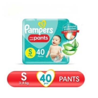 PAMPERS Baby Dry Pants Diaper Small 40s