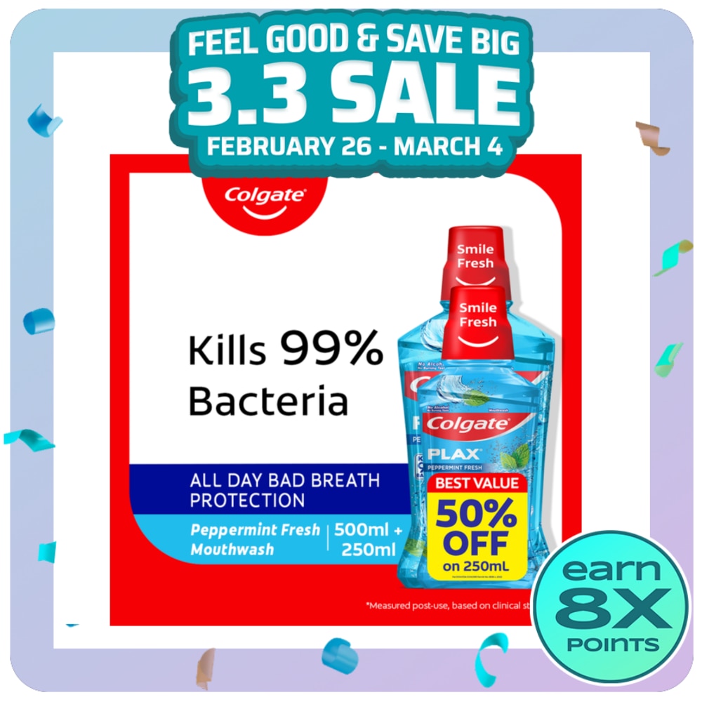 COLGATE Plax Peppermint Value Pack