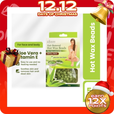 GLAMWORKS Hair Removal Hot Wax Beads Refill Pack 50G