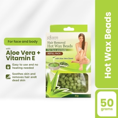 GLAMWORKS Hair Removal Hot Wax Beads Refill Pack 50G