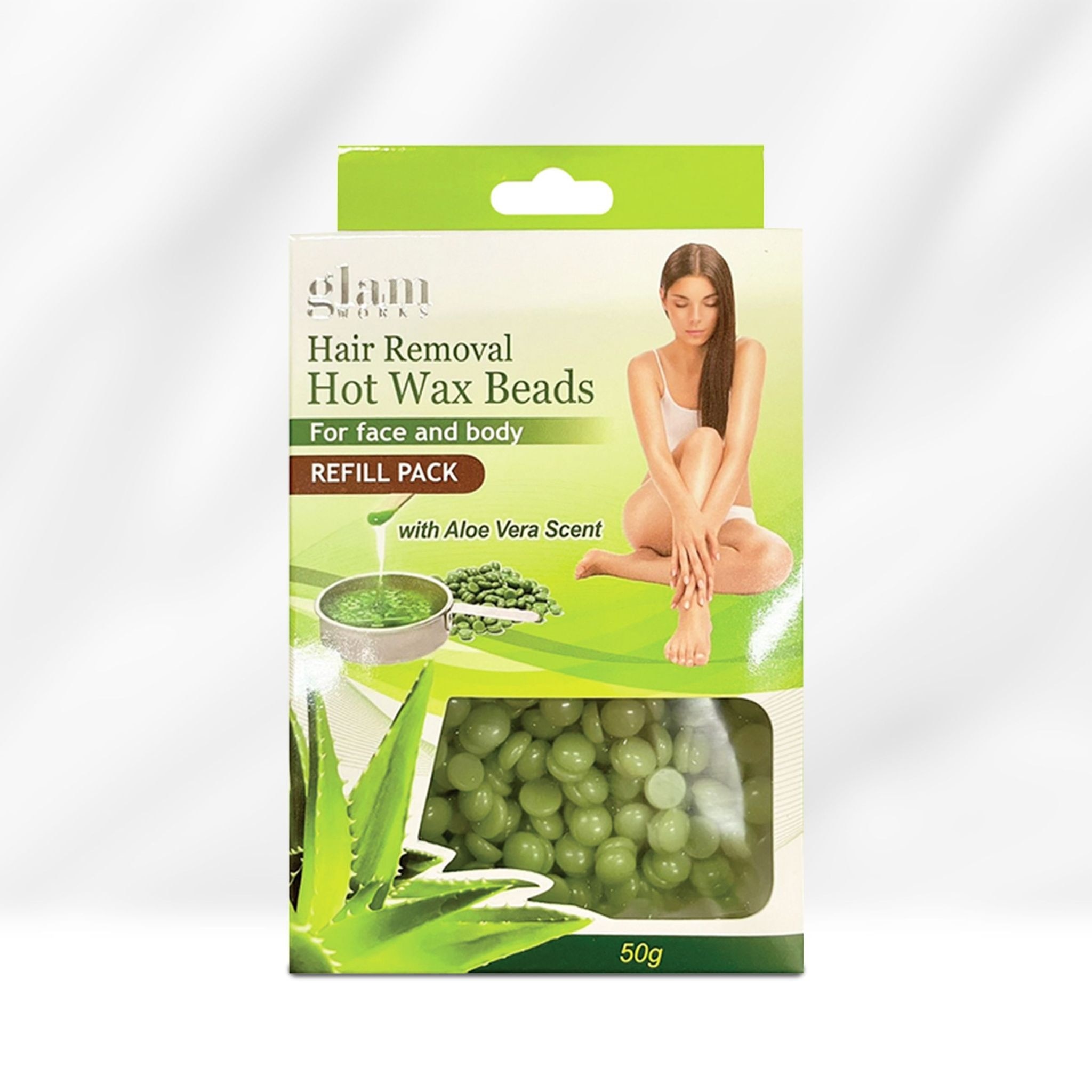 Hair Removal Hot Wax Beads Refill Pack 50G