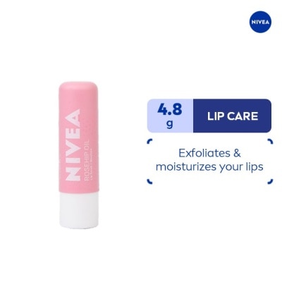 NIVEA NIVEA Lip Scrub with Rosehip Oil 4.8g